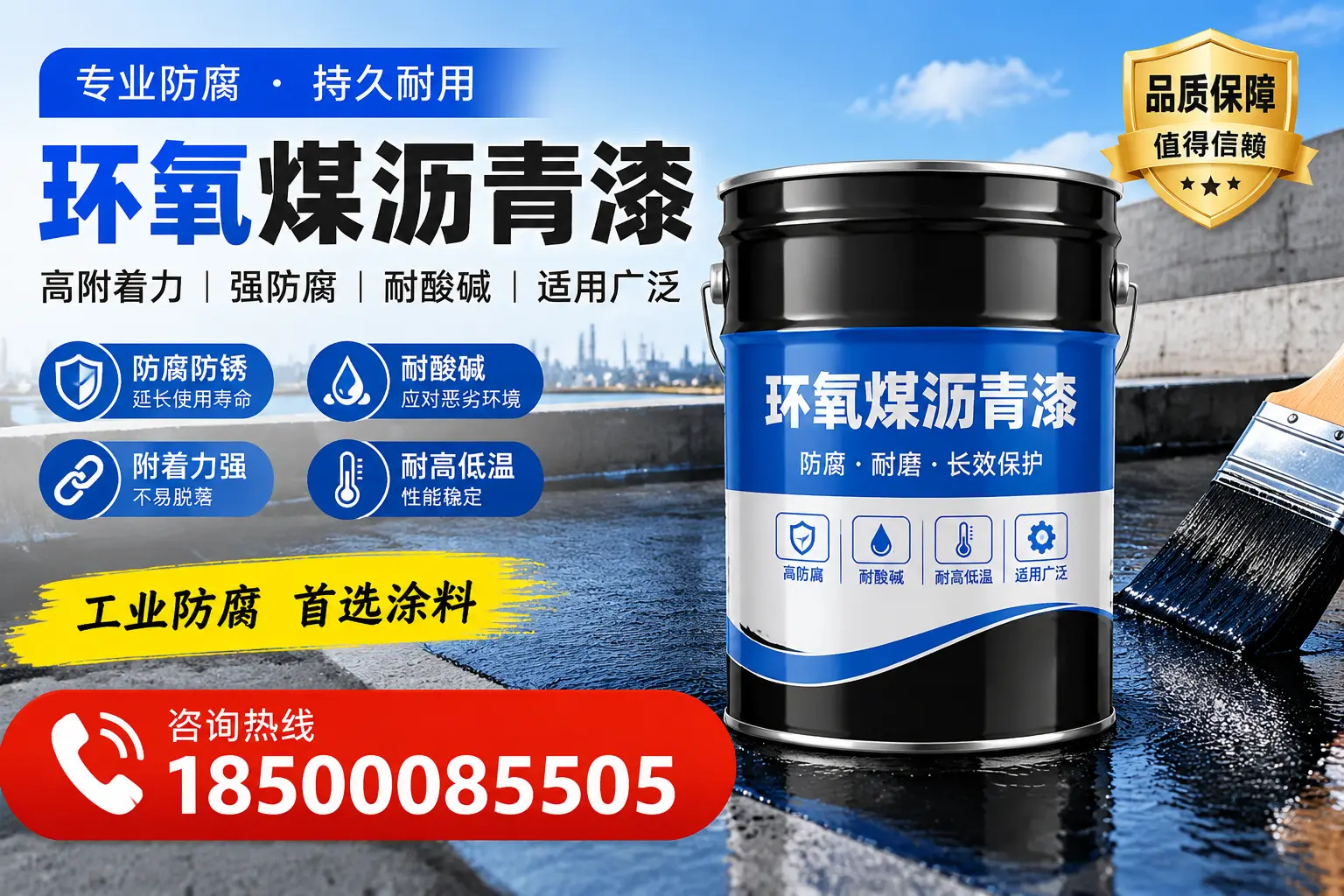 环氧煤沥青漆在不同气候条件下的应用效果,保定案例分析