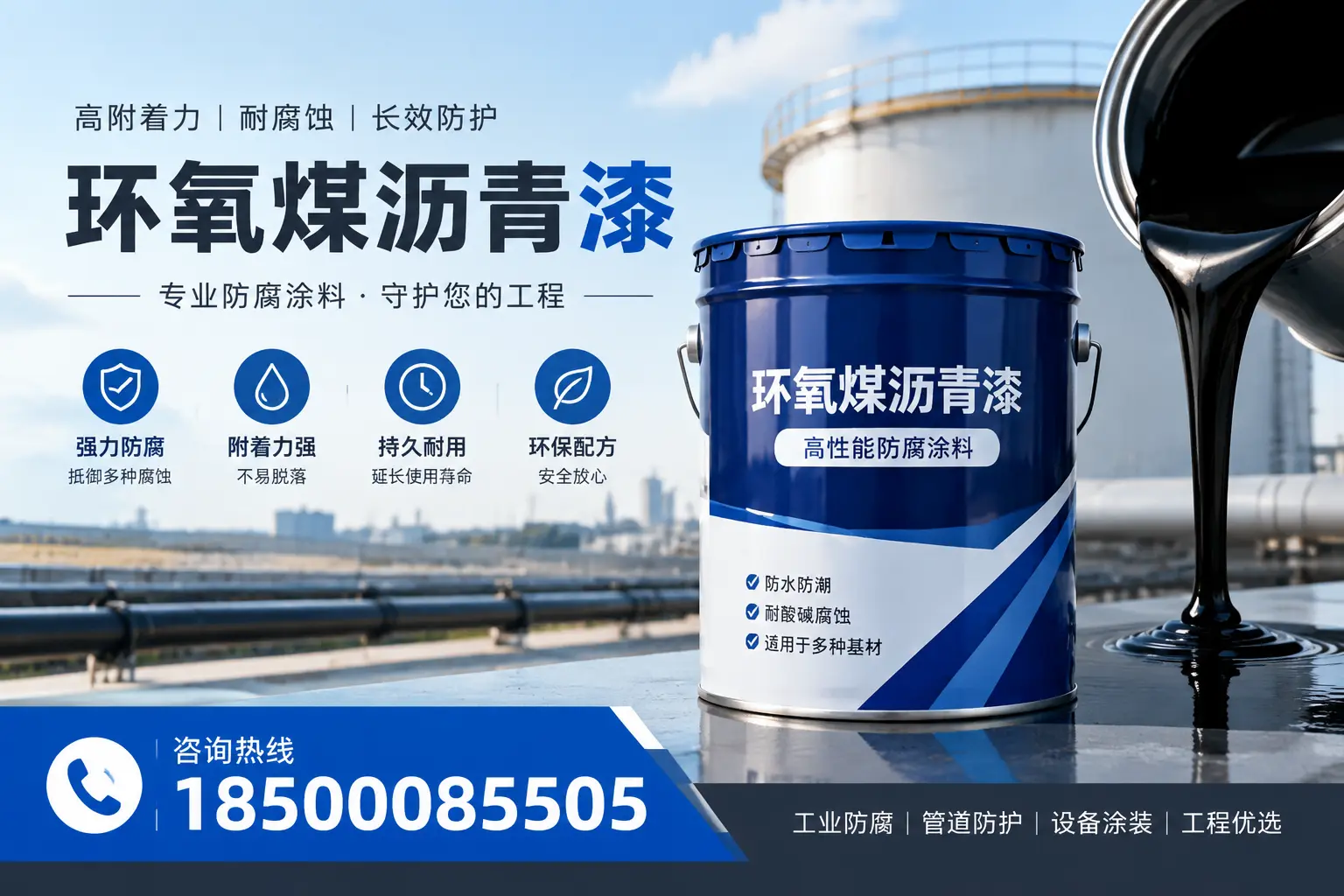 环氧煤沥青漆与普通涂料的对比，哪个更适合保定使用？
