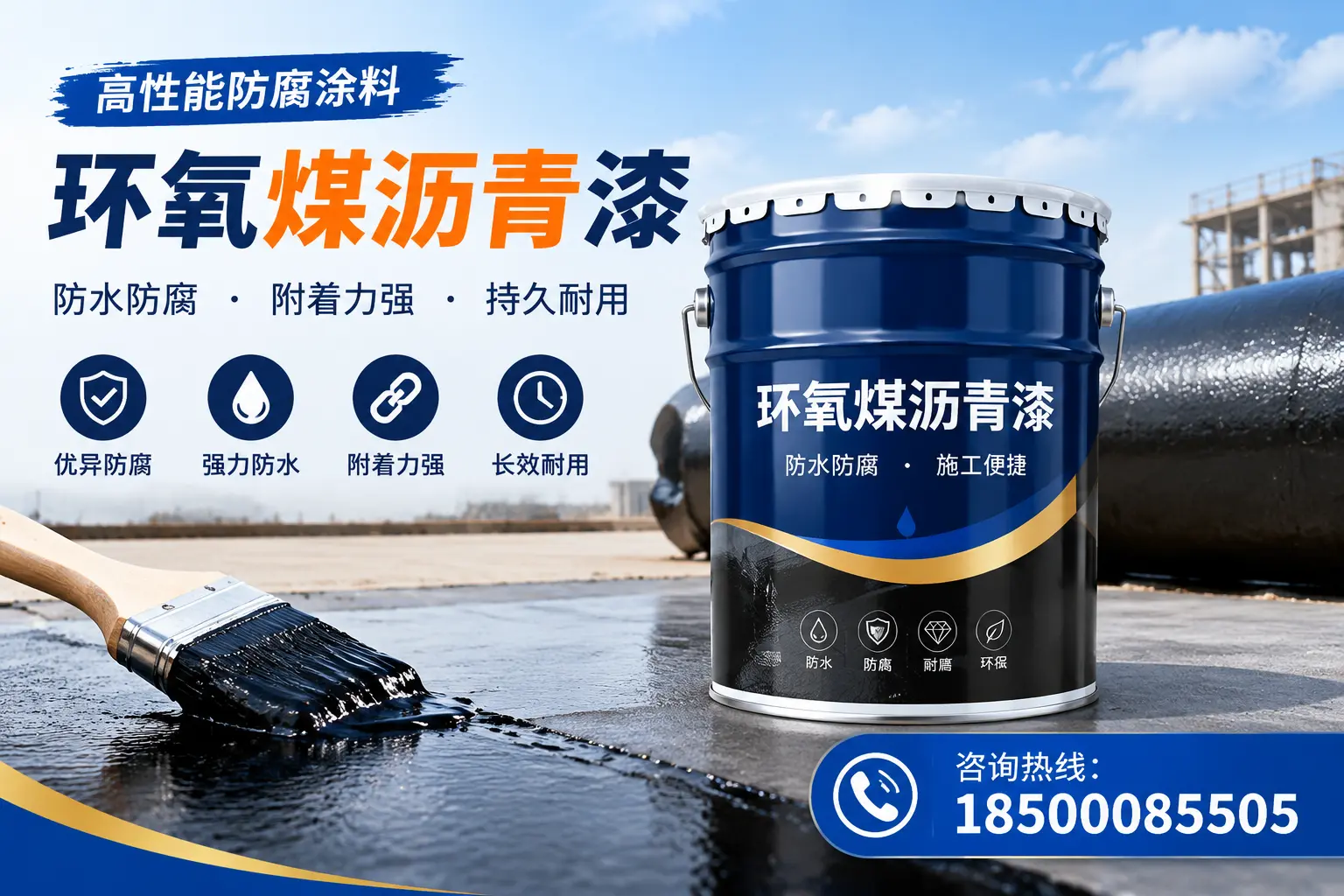 环氧煤沥青漆的市场前景分析，保定投资者的参考